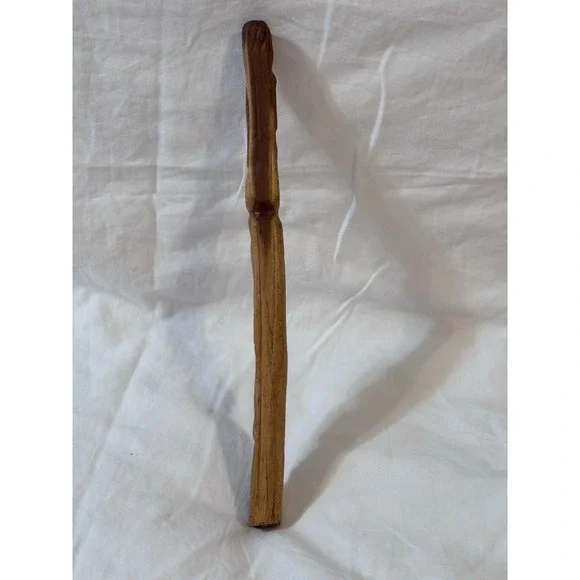 Vintage Hand Carved Totem/Sticks With Faces‎